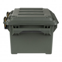 Boîte à munitions/utilitaire compacte en plastique verte