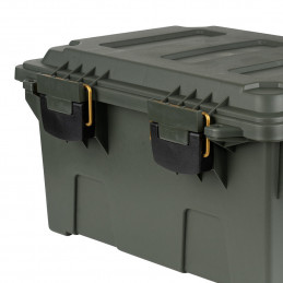 Boîte à munitions/utilitaire compacte en plastique verte