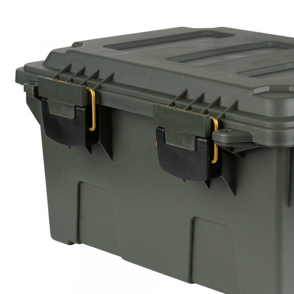 Boîte à munitions/utilitaire compacte en plastique verte