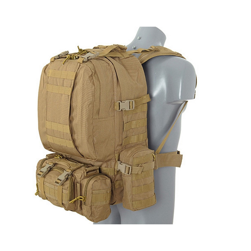 Sac d'Assaut 3 Jours Coyote | Équipement Militaire Sac d'Assaut 3 Jours Coyote | Équipement Militaire
