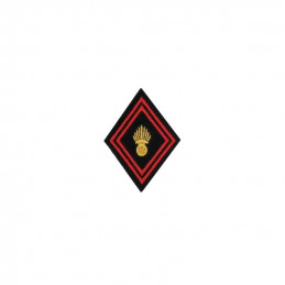 Ecusson losange Infanterie dos velcro