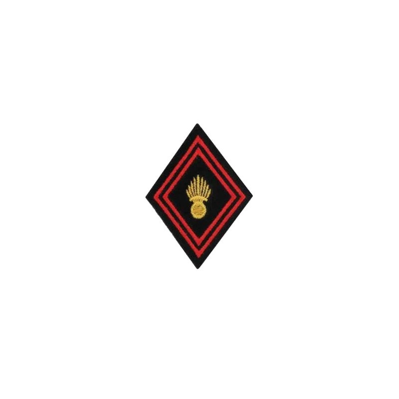 Ecusson losange Infanterie dos velcro Ecusson losange Infanterie dos velcro