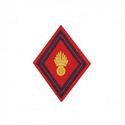 Ecusson losange Artillerie dos velcro