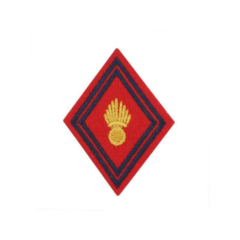 Ecusson losange Artillerie dos velcro Ecusson losange Artillerie dos velcro