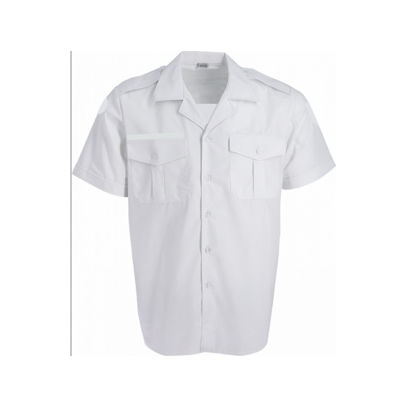 Chemisette Blanche Manches Courtes -Plastron – Gendarmerie | Forces de l’Ordre Chemisette Blanche Manches Courtes -Plastron – Gendarmerie | Forces de l’Ordre