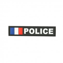 Bande patro POLICE drapeau francais