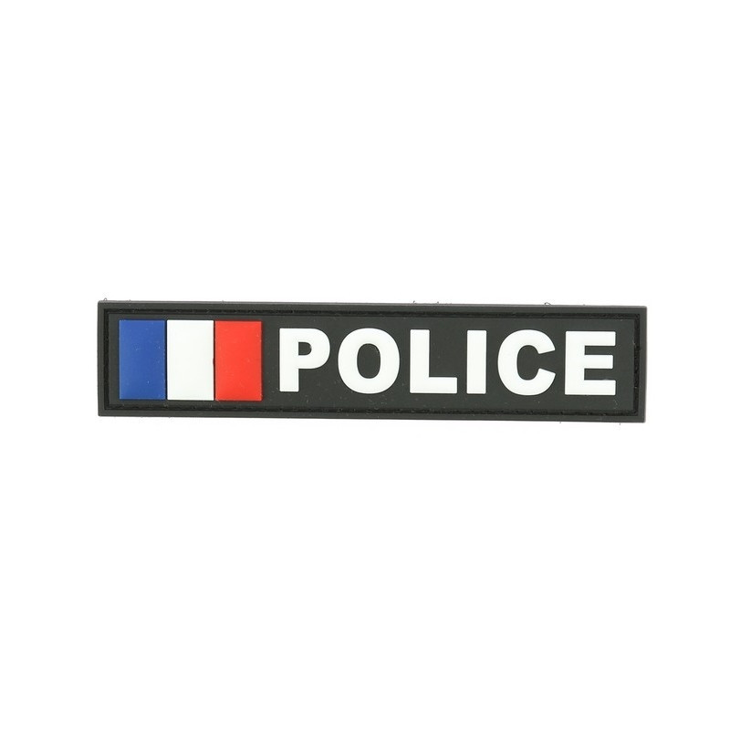 Bande patro POLICE drapeau francais