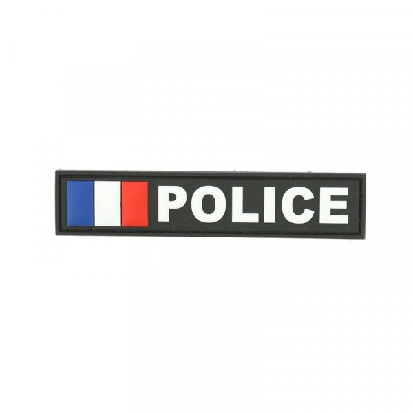 Bande patro POLICE drapeau francais