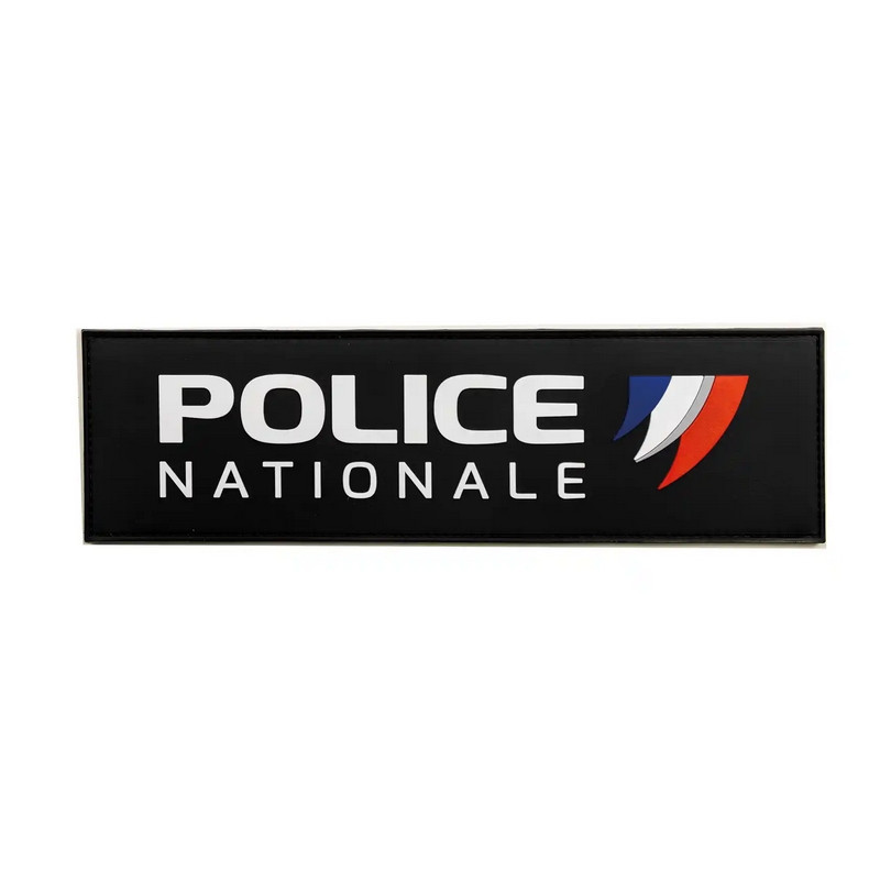 Bandeau Police Nationale Velcro 25×7 cm – Identification forces de l’ordre