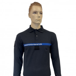 Polo Manches Longues Administration Pénitentiaire - AMG Pro