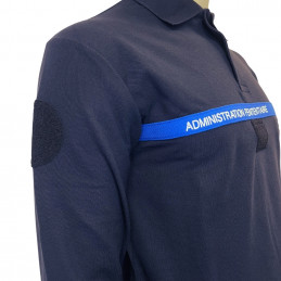 Polo Manches Longues Administration Pénitentiaire - AMG Pro