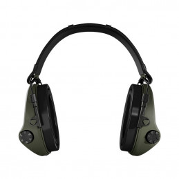 Casque anti-bruit électronique X2 – Gel & serre-tête cuir