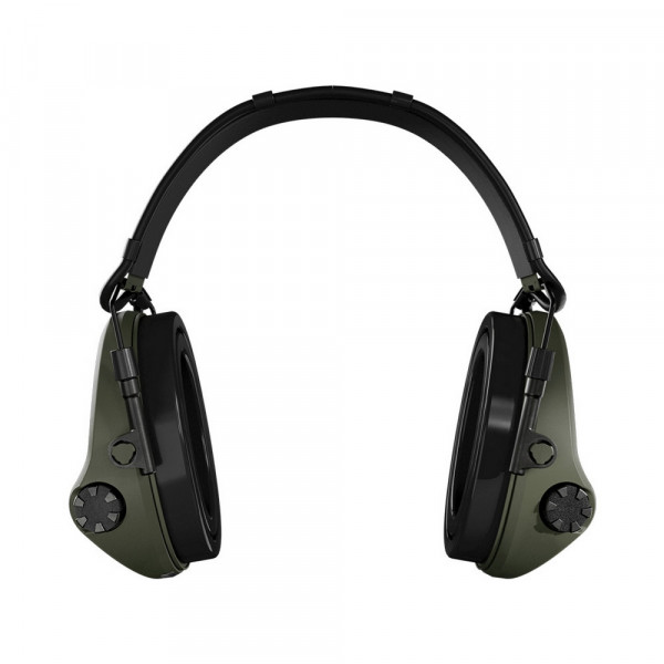 Casque anti-bruit électronique X2 – Gel & serre-tête cuir