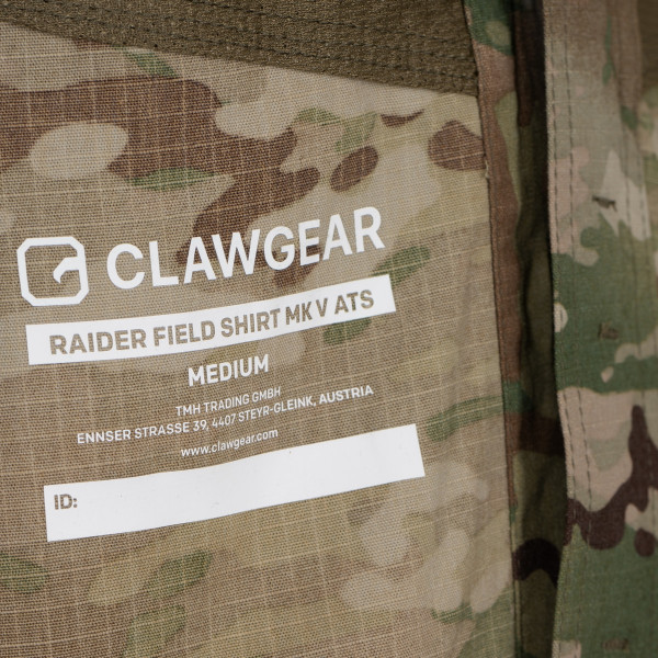 Chemise Raider Classic Field Shirt MK V Multicam - Clawgear