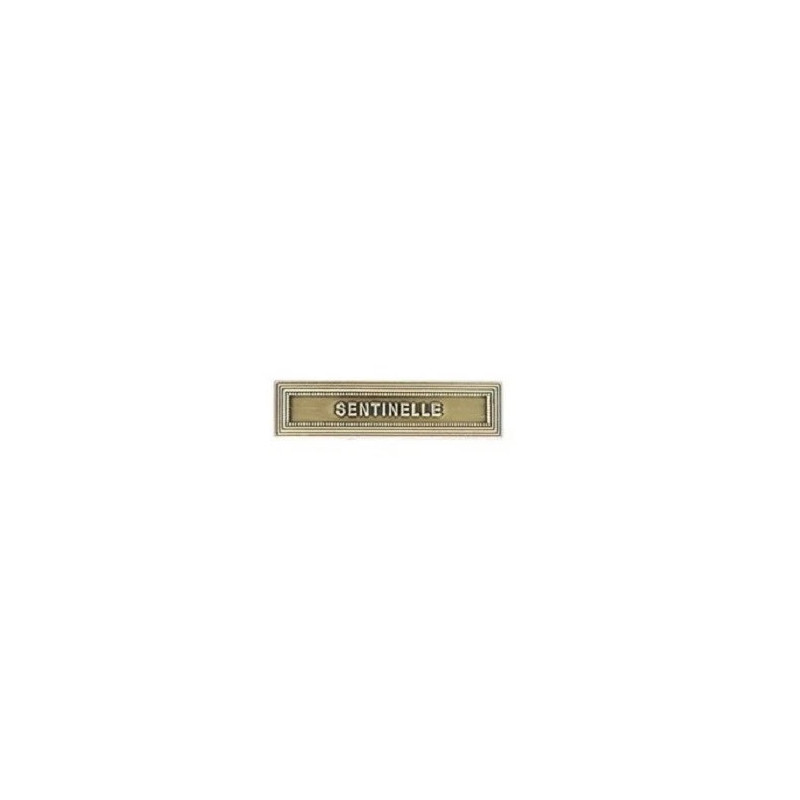 Agrafe SENTINELLE pour medaille ordonnance (pendante)