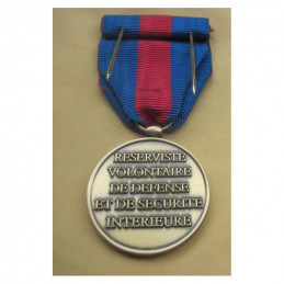 Médaille reservistes volontaire de la defense bronze