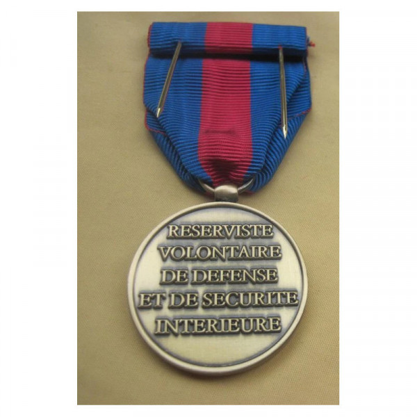 Médaille reservistes volontaire de la defense bronze
