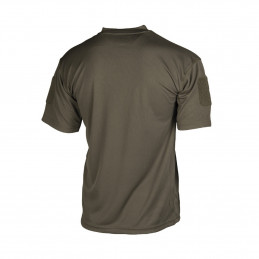 T-shirt tactique Quick Dry – Respirant avec velcro manches