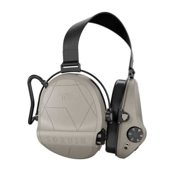 Casque anti-bruit T2 tan – Électronique & serre-tête tissu - Sordin