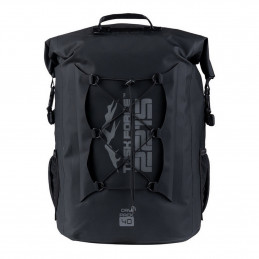 Sac à dos étanche wolf river 40l – task force 2215 – bâche pvc ultra-résistante – noir