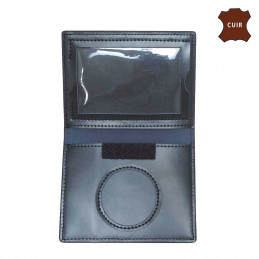 Porte feuille 2 volets avec carte navigo et medaille aux choix