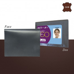 Porte feuille gendarmerie 2 volets avec carte navigo