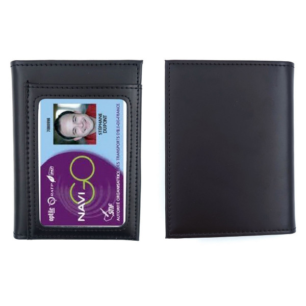 PORTE FEUILLE POLICE 3 VOLETS AVEC EMPLACEMENT CARTE NAVIGO
