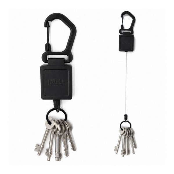 Porte-clés rétractable avec enrouleur – Cordon extensible