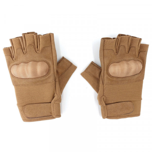 Mitaines coquées tactiques Coyote – Protection des articulations