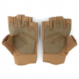 Mitaines coquées tactiques Coyote – Protection des articulations