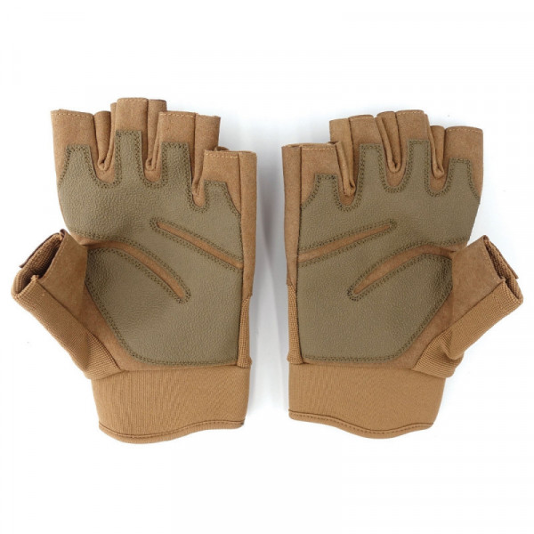 Mitaines coquées tactiques Coyote – Protection des articulations