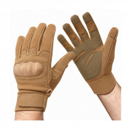 Gants Coqués Coyote de Protection Tactique