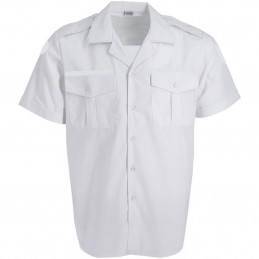 Chemisette Blanche Manches Courtes -Plastron – Gendarmerie | Forces de l’Ordre