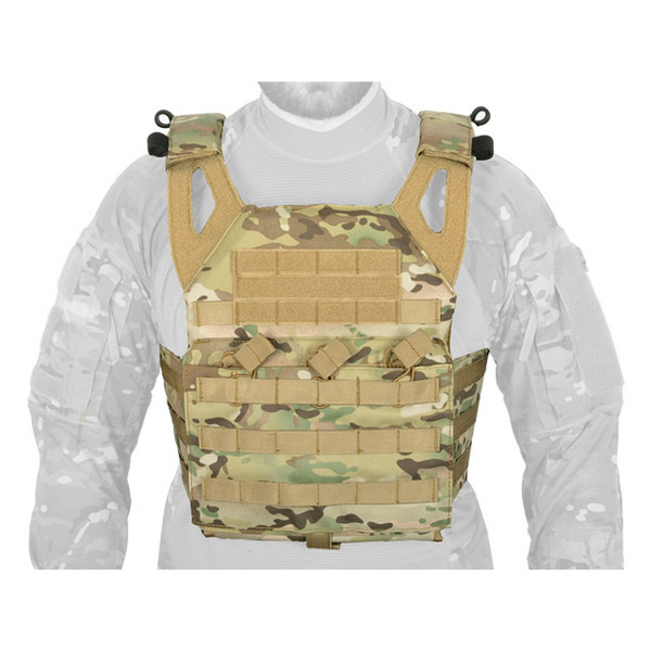 Jump Plate Carrier Multicam avec Cummerbund - Gilet Porte-Plaques Tactique