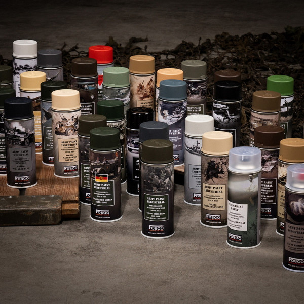 Bombe de Peinture Camouflage Armée 400 ml - Séchage Rapide