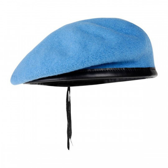 Béret commando O.N.U. bleu ciel