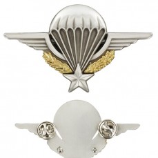 Insigne Métal Brevet Para métal avec Pins 