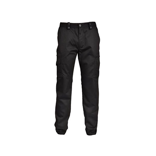 Pantalon action noir mat