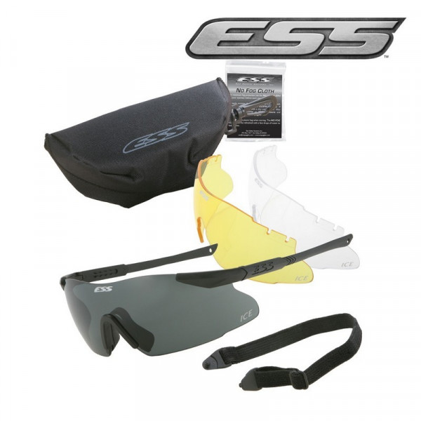 Lunettes de protection balistique ESS ICE 3LS