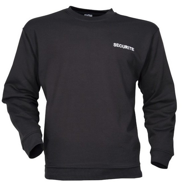 Sweat Shirt Sécurité noir