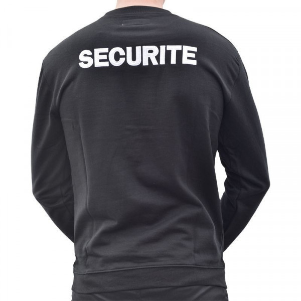 Sweat Shirt Sécurité noir