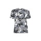 Tee-shirt militaire camouflage urbain gris manches courtes