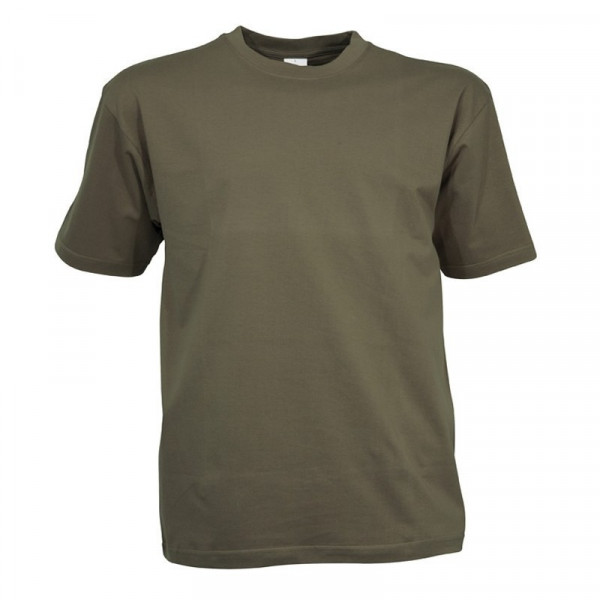 Tee-shirt militaire kaki manches courtes