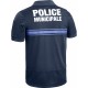 Polo Police Municipale GPB P.M. ONE bleu
