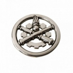 Insigne de béret argenté Matériel
