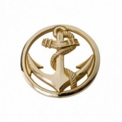 Insigne de béret doré Troupes de Marine
