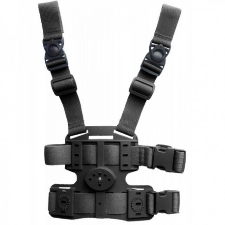 Plaque de cuisse 2 sangles 8K18 noir Plaque de cuisse 2 sangles 8K18 noir