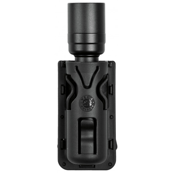 Porte-lampe rotatif 8VP63 noir pour ceinture/ceinturon