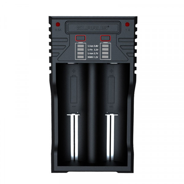 Chargeur pour 2 batteries rechargeables