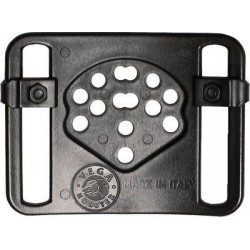 Passant haut 8K26 noir pour ceinture/ceinturon